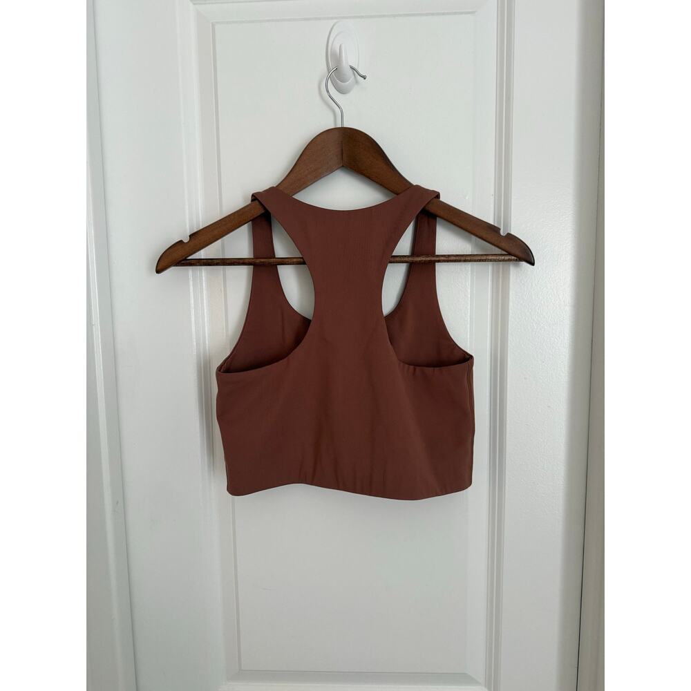 Girlfriend Collective Sports Bra Clay Size Medium - Picture 5 of 5
